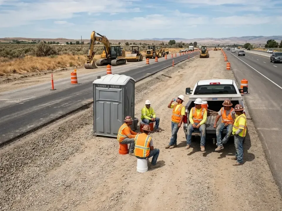 highway-road-construction-crew-007 — frequently asked questions, Porta Potty and Restroom Rentals in Wanaque, NJ